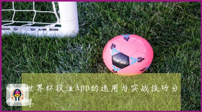 世界杯投注App的选用与实战技巧分享